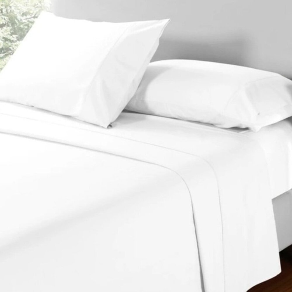 Deane and White 100% Cotton White sheets‎ OEKO-TEX Certified thick luxury.